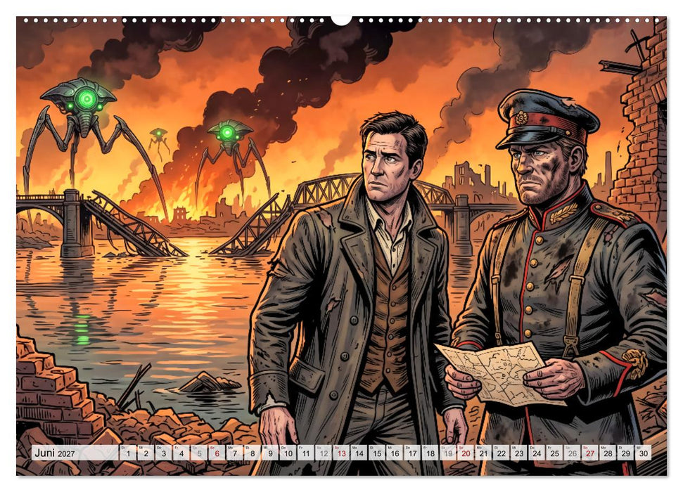 Der Krieg der Welten (CALVENDO Premium Wandkalender 2027)