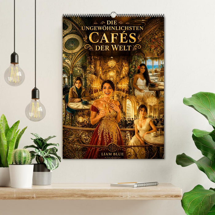 Die ungewöhnlichsten Cafés der Welt (CALVENDO Wandkalender 2027)
