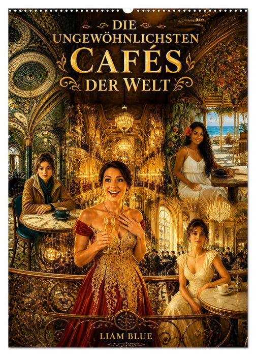 Die ungewöhnlichsten Cafés der Welt (CALVENDO Wandkalender 2027)