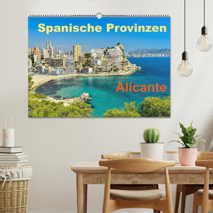 Spanische Provinzen - Alicante (CALVENDO Wandkalender 2027)
