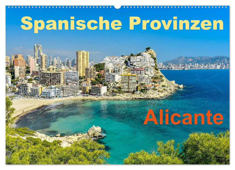 Spanische Provinzen - Alicante (CALVENDO Wandkalender 2027)