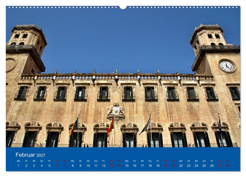 Spanische Provinzen - Alicante (CALVENDO Wandkalender 2027)