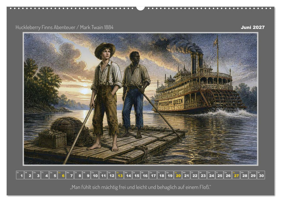 Klassiker des Abenteuers (CALVENDO Wandkalender 2027)