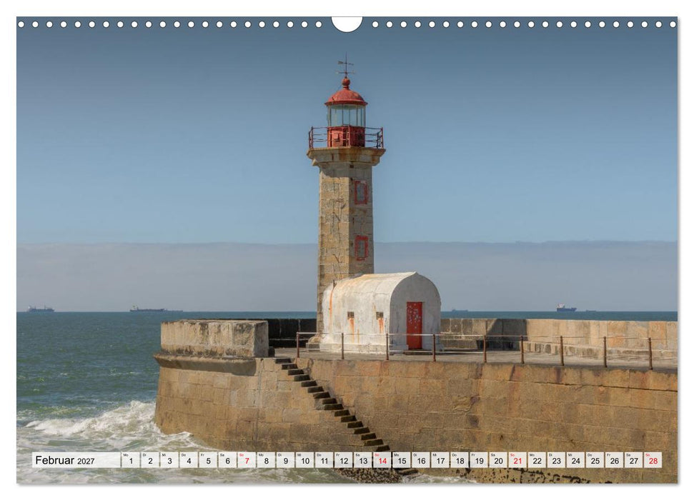 Porto Magisch - Am Ufer des Douro (CALVENDO Wandkalender 2027)