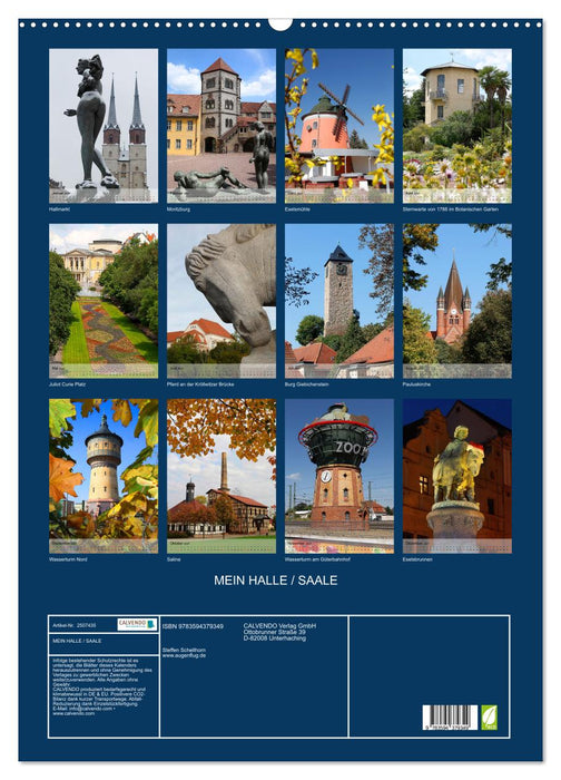 MEIN HALLE / SAALE (CALVENDO Wandkalender 2027)