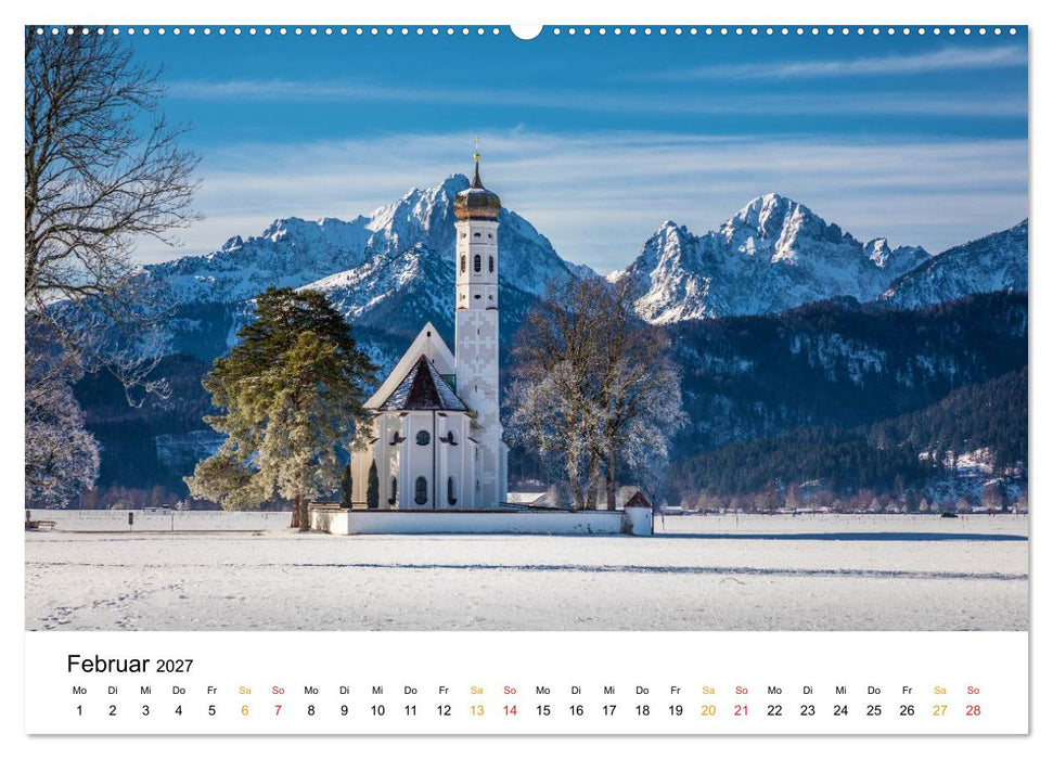 Unterwegs auf der Romantischen Strasse (CALVENDO Wandkalender 2027)