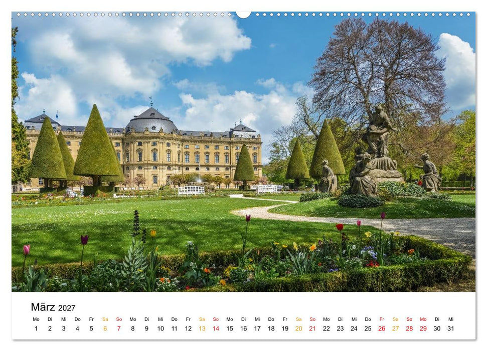Unterwegs auf der Romantischen Strasse (CALVENDO Wandkalender 2027)