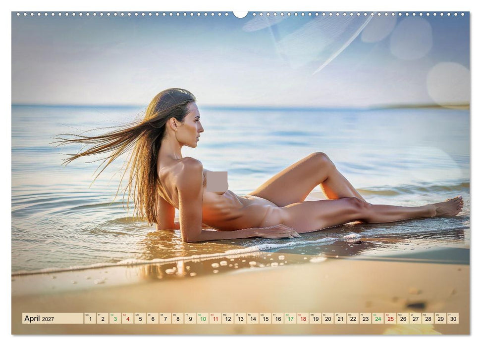 Sexy Frauen - am Strand (CALVENDO Premium Wandkalender 2027)