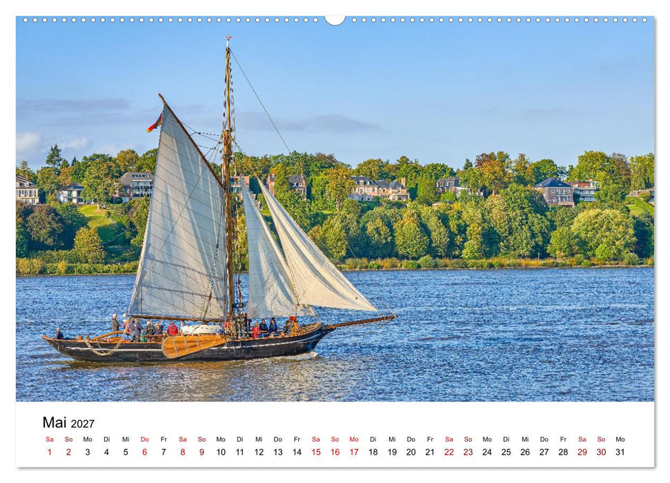 Traditionssegler, Segelschiffe, Traditionssegelschiffe (CALVENDO Premium Wandkalender 2027)