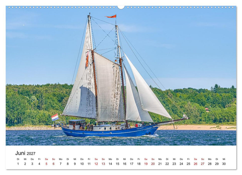 Traditionssegler, Segelschiffe, Traditionssegelschiffe (CALVENDO Premium Wandkalender 2027)