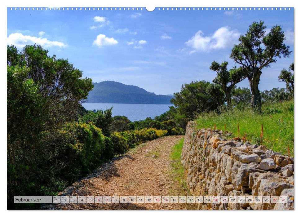 Wanderlust Mallorca - Pfade der Tramuntana (CALVENDO Premium Wandkalender 2027)