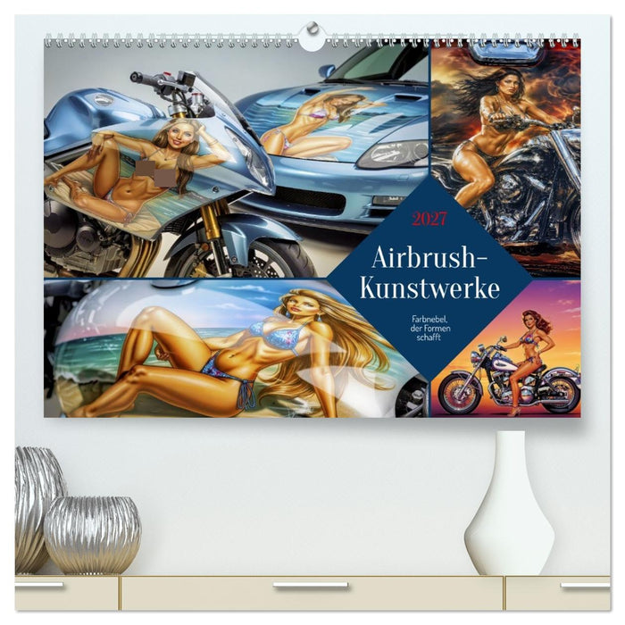 Airbrush-Kunstwerke (CALVENDO Premium Wandkalender 2027)