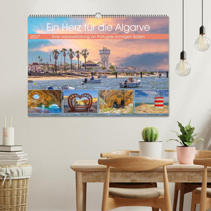 Ein Herz für die Algarve (CALVENDO Wandkalender 2027)