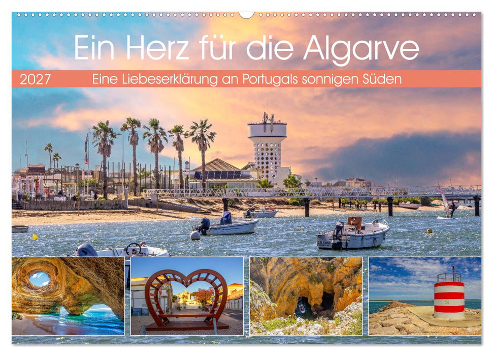 Ein Herz für die Algarve (CALVENDO Wandkalender 2027)