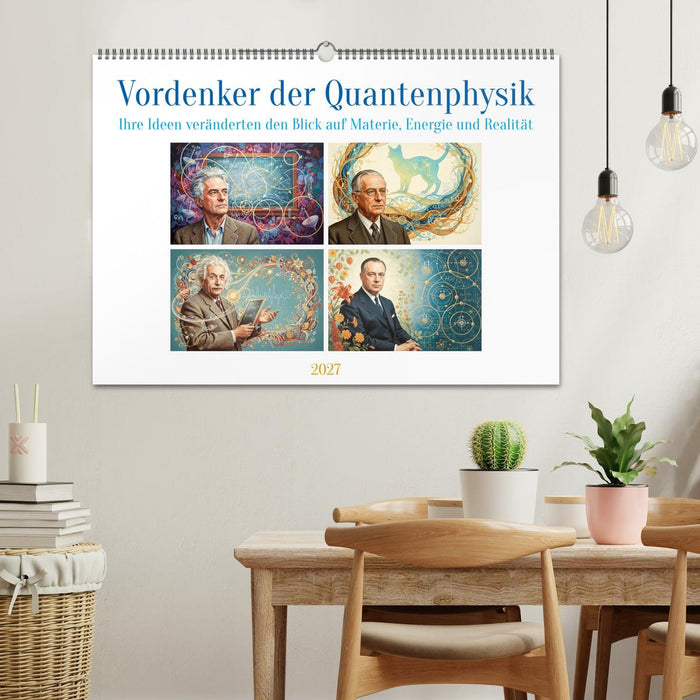 Vordenker der Quantenphysik (CALVENDO Wandkalender 2027)