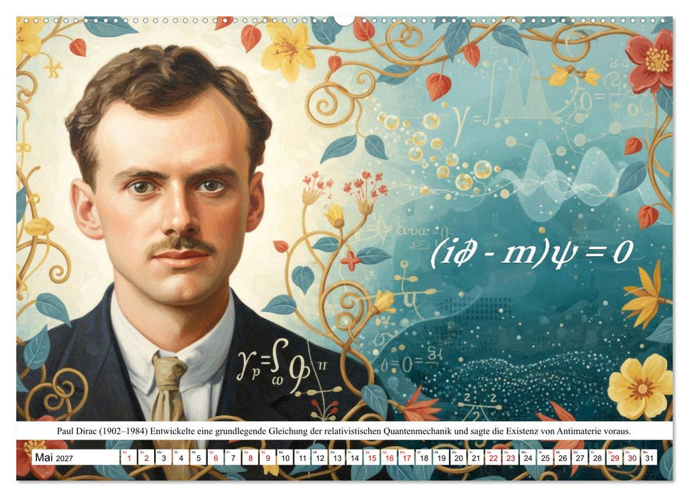 Vordenker der Quantenphysik (CALVENDO Wandkalender 2027)