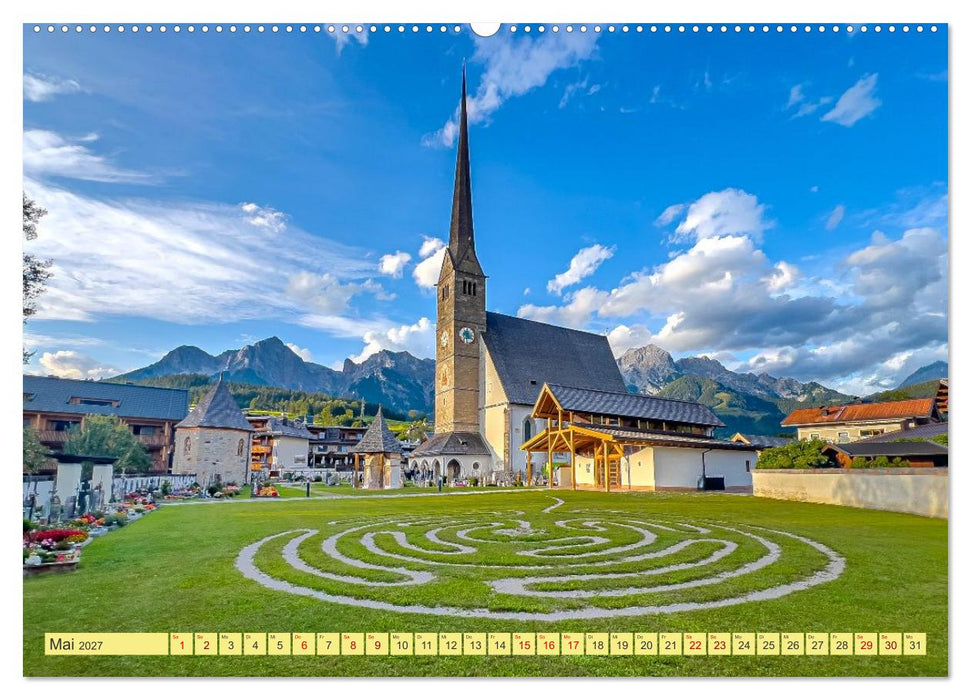 Bergzauber am Hochkönig - Maria Alm und das Steinerne Meer (CALVENDO Wandkalender 2027)