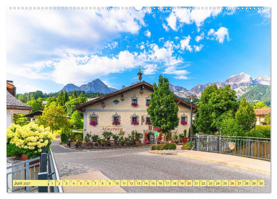 Bergzauber am Hochkönig - Maria Alm und das Steinerne Meer (CALVENDO Wandkalender 2027)