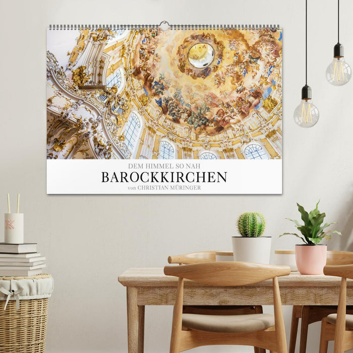 Barockkirchen - Dem Himmel so nah (CALVENDO Wandkalender 2027)