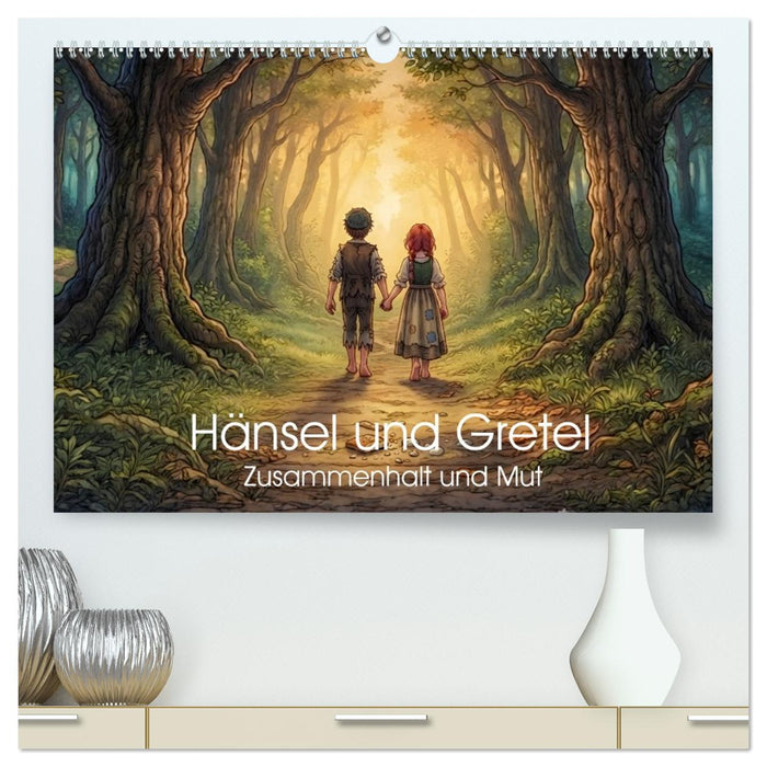 Hänsel und Gretel - Zusammenhalt und Mut (CALVENDO Premium Wandkalender 2027)