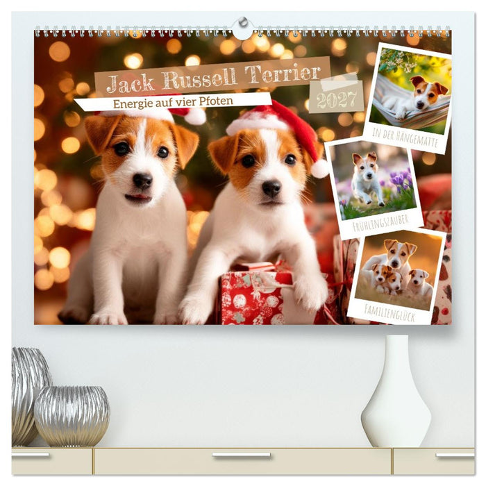 Jack Russell Terrier - Energie auf vier Pfoten (CALVENDO Premium Wandkalender 2027)