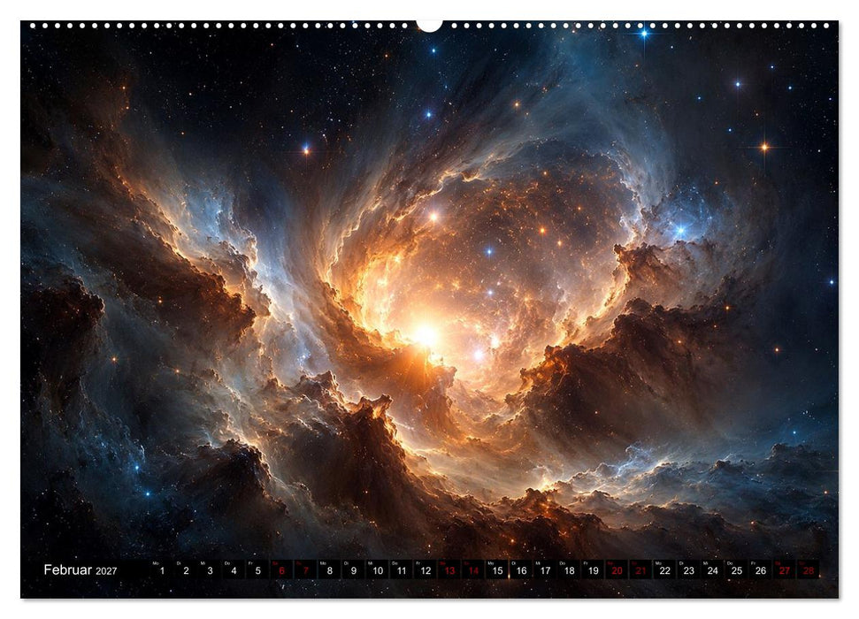 Kosmische Augenblicke (CALVENDO Premium Wandkalender 2027)