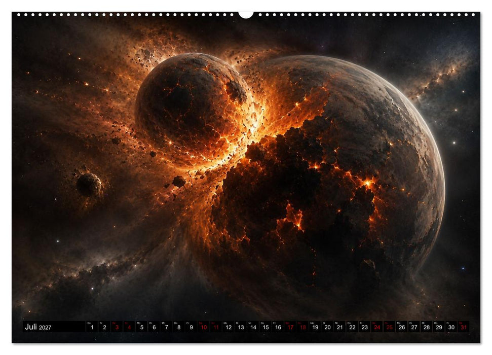 Kosmische Augenblicke (CALVENDO Premium Wandkalender 2027)