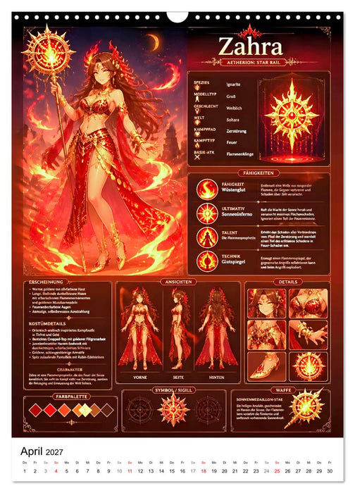 Aetherion (CALVENDO Wandkalender 2027)