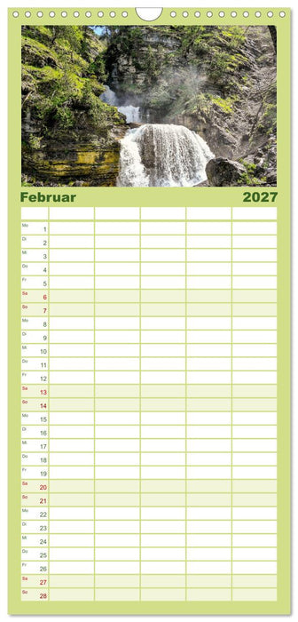 Zugspitzregion Garmisch-Partenlirchen (CALVENDO Familienplaner 2027)