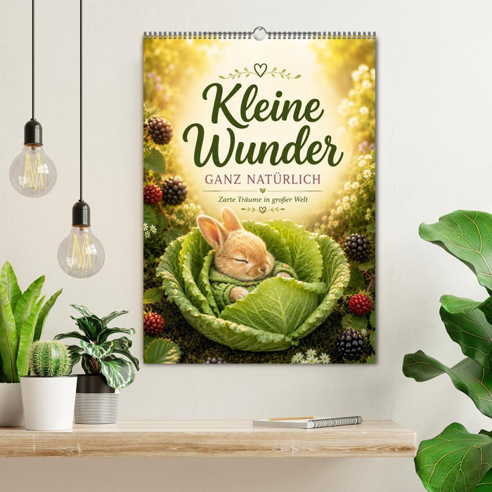 Kleine Wunder GANZ NATÜRLICH (CALVENDO Wandkalender 2027)