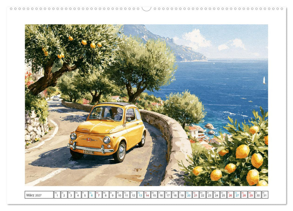 Zitronenduft und Meeresrauschen (CALVENDO Premium Wandkalender 2027)