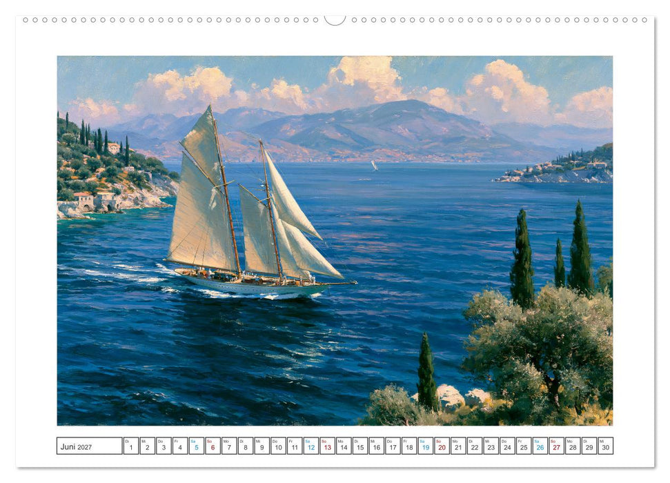 Zitronenduft und Meeresrauschen (CALVENDO Premium Wandkalender 2027)
