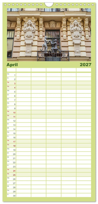 Historisches Baltikum (CALVENDO Familienplaner 2027)