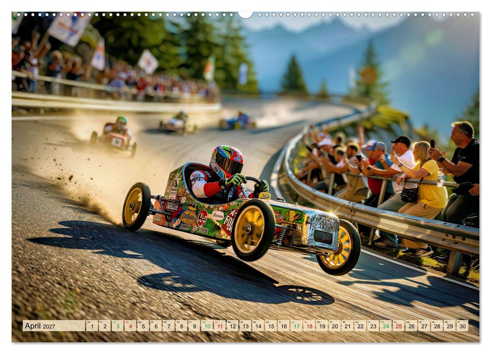 Spektakuläres Seifenkistenrennen (CALVENDO Wandkalender 2027)