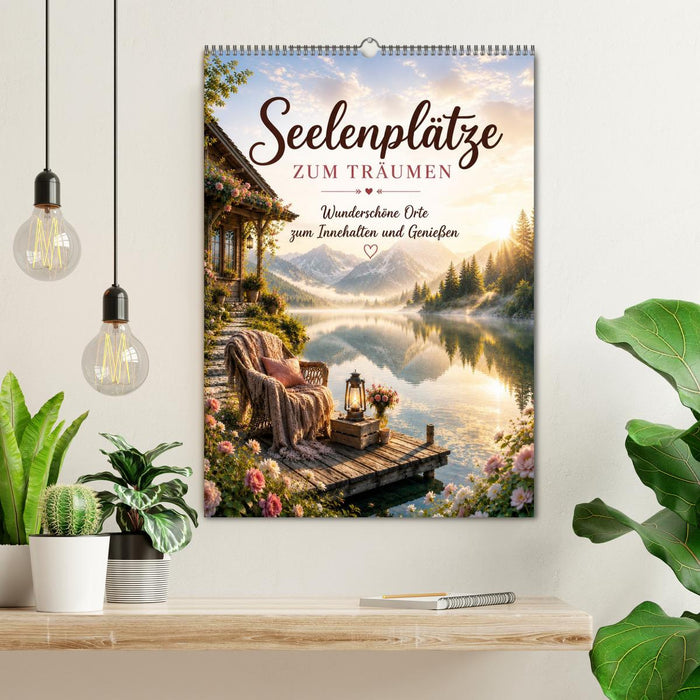 Seelenplätze ZUM TRÄUMEN (CALVENDO Wandkalender 2027)