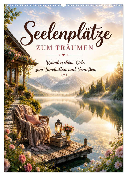 Seelenplätze ZUM TRÄUMEN (CALVENDO Wandkalender 2027)