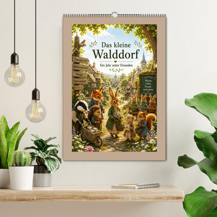 Das kleine Walddorf (CALVENDO Wandkalender 2027)