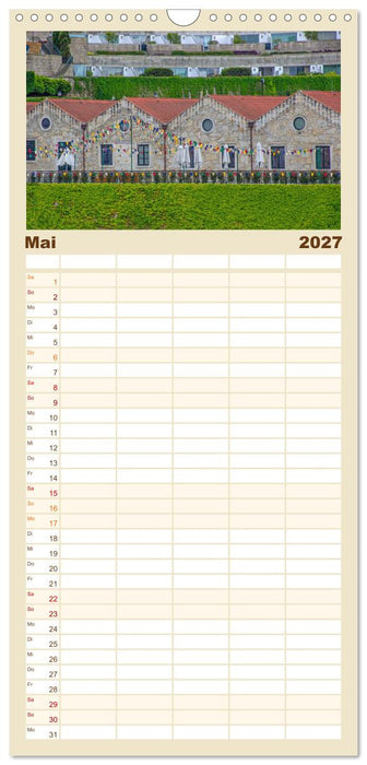Ein Herz für Porto (CALVENDO Familienplaner 2027)