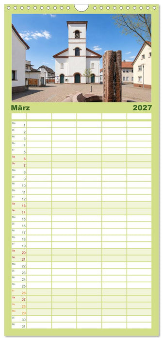 Einfach Kelsterbach am Main (CALVENDO Familienplaner 2027)