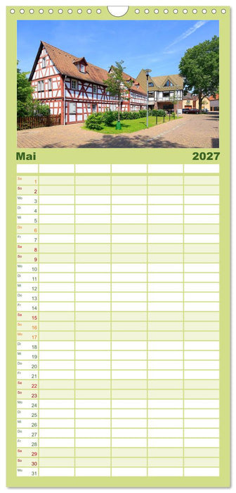 Einfach Kelsterbach am Main (CALVENDO Familienplaner 2027)