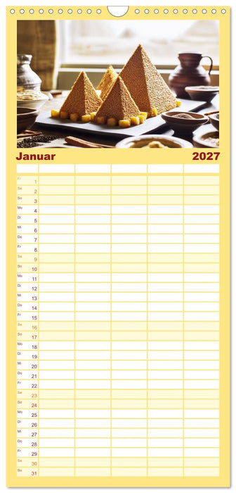 Weltarchitektur à la Carte (CALVENDO Familienplaner 2027)