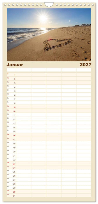 Ein Herz für Faro (CALVENDO Familienplaner 2027)