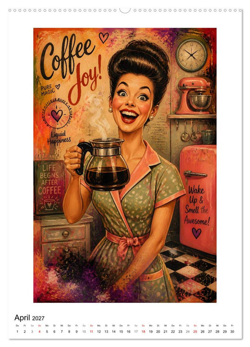Erst der Kaffee (CALVENDO Wandkalender 2027)