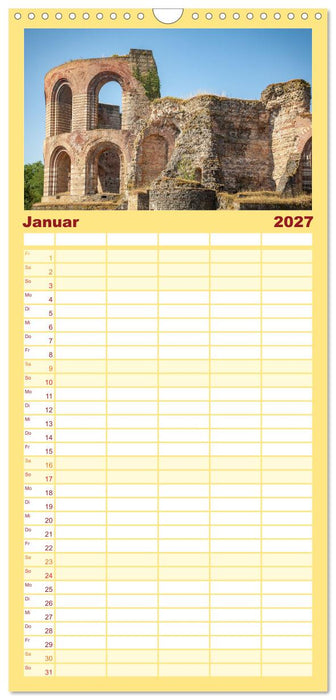 Kurfürstliche Residenzstadt Trier (CALVENDO Familienplaner 2027)