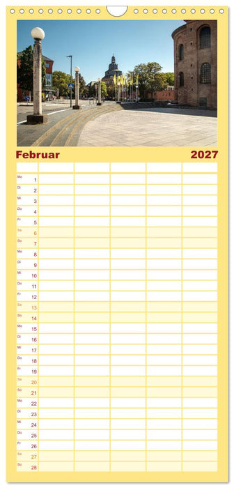 Kurfürstliche Residenzstadt Trier (CALVENDO Familienplaner 2027)