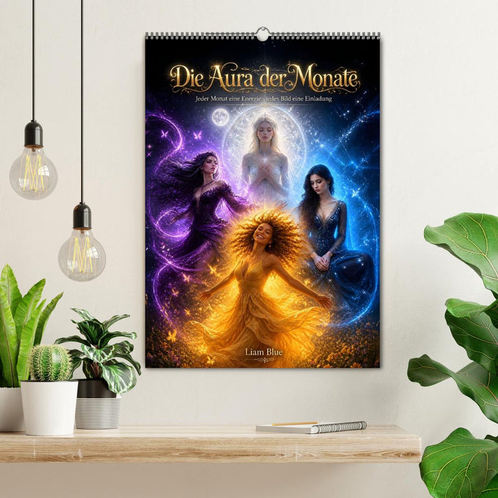 Die Aura der Monate (CALVENDO Wandkalender 2027)