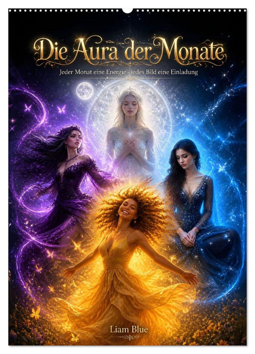Die Aura der Monate (CALVENDO Wandkalender 2027)