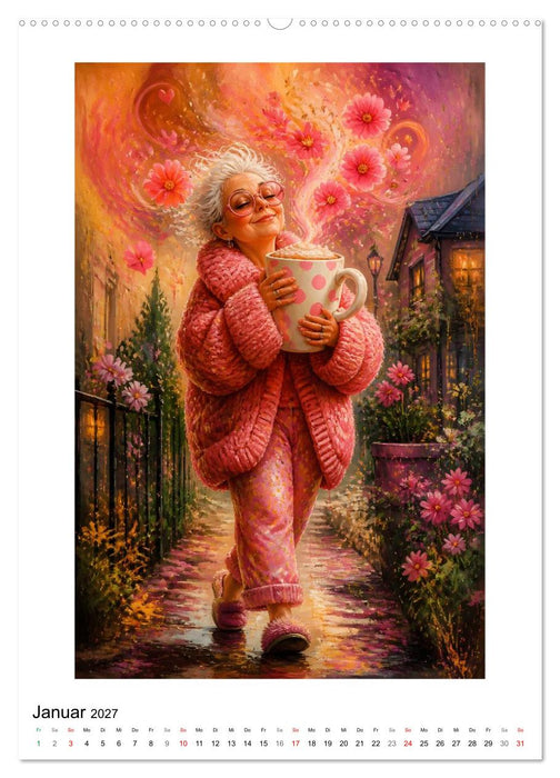 Erst der Kaffee (CALVENDO Premium Wandkalender 2027)