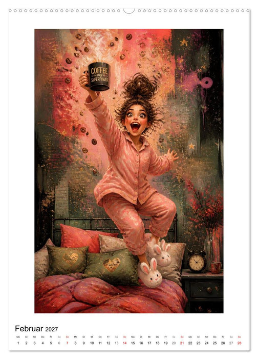 Erst der Kaffee (CALVENDO Premium Wandkalender 2027)