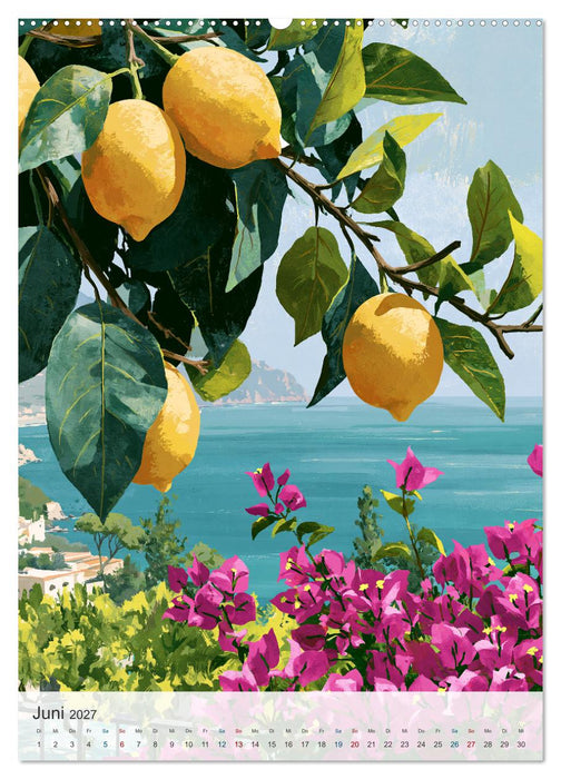 Mediterrane Küstenträume (CALVENDO Premium Wandkalender 2027)